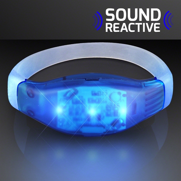 Sound Activated Light Up LED Flashing Bracelets - Sound Activated Light Up LED Flashing Bracelets - Image 22 of 36