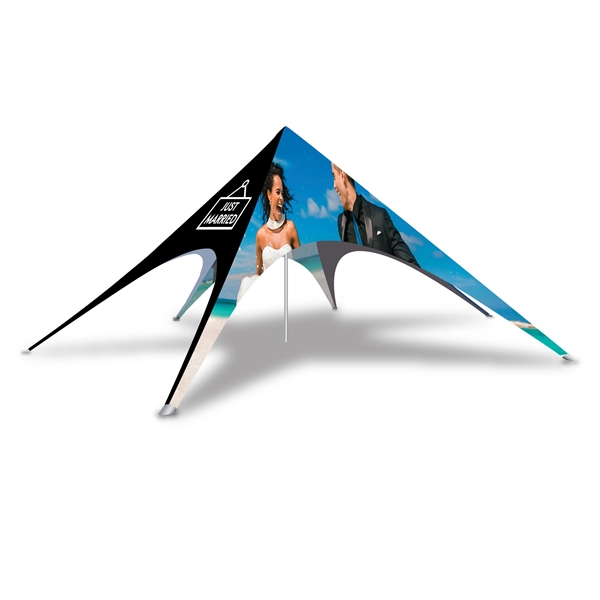 20ft x 53ft Big Star Tents with Full Graphics - 20ft x 53ft Big Star Tents with Full Graphics - Image 3 of 5