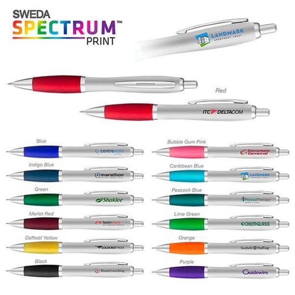 Curvaceous Silver Matte Gel Pen - Curvaceous Silver Matte Gel Pen - Image 1 of 1