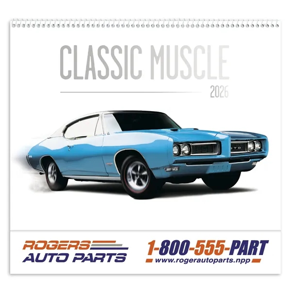 Triumph® Calendars Classic Muscle Cars Calendar