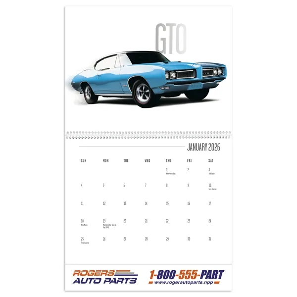 Triumph® Calendars Classic Muscle Cars Calendar