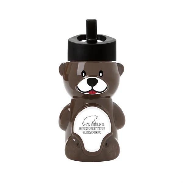 Garyline® Cubbie RPET Bottle with Flip-Straw Lid - 20 oz.