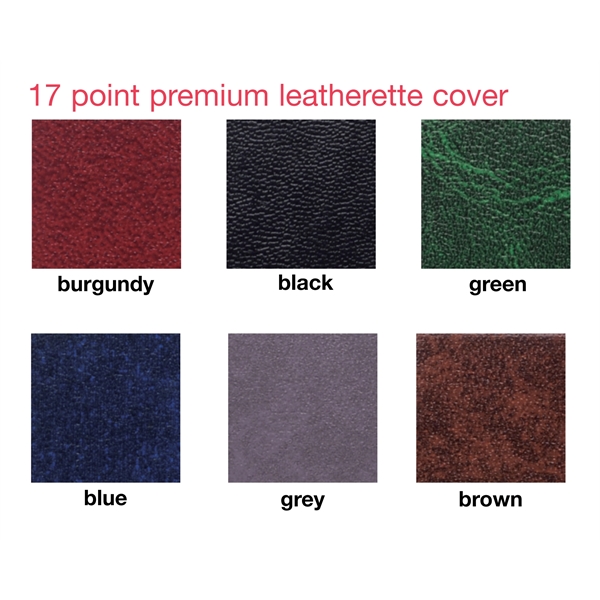 Premium leatherette pocket planner - Premium leatherette pocket planner - Image 7 of 7