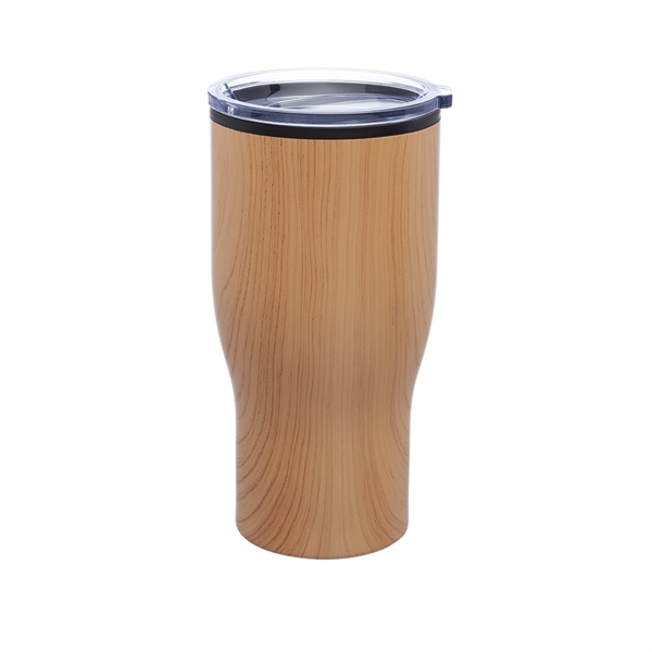 28 oz. Challenger Travel Mugs with Wood Finish - 28 oz. Challenger Travel Mugs with Wood Finish - Image 1 of 10