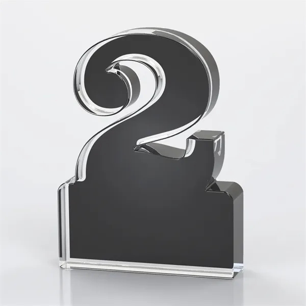 Anniversary Freestanding Single Digit Black