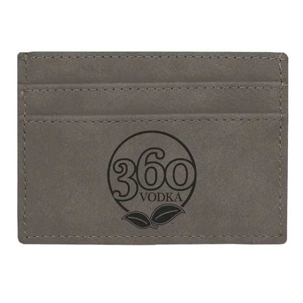 Leatherette Money Clip and Card Holder