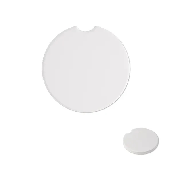 Round Ceramic Car Coaster