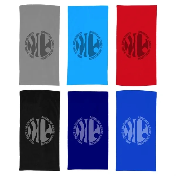 100% Cotton Terry Velour Economy Beach Towel (Colors