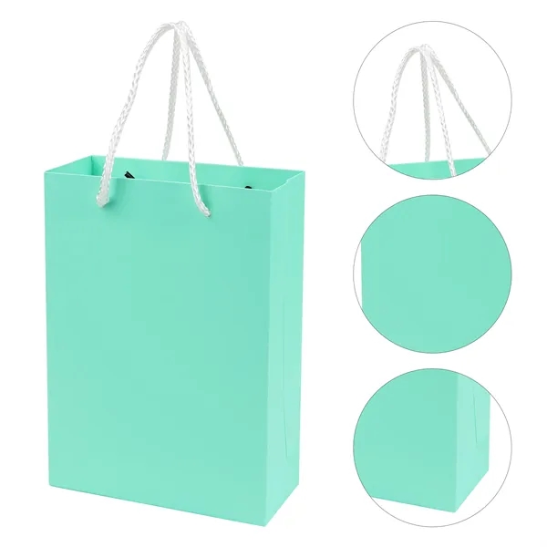 Small Paper Gift Bags W/ Handles 8"x4"x10"