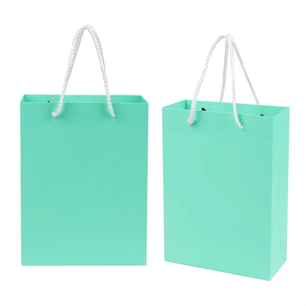 Small Paper Gift Bags W/ Handles 8"x4"x10"