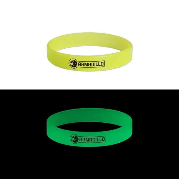 Glow In The Dark Silicone Bracelet