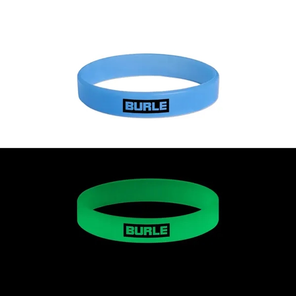Glow In The Dark Silicone Bracelet