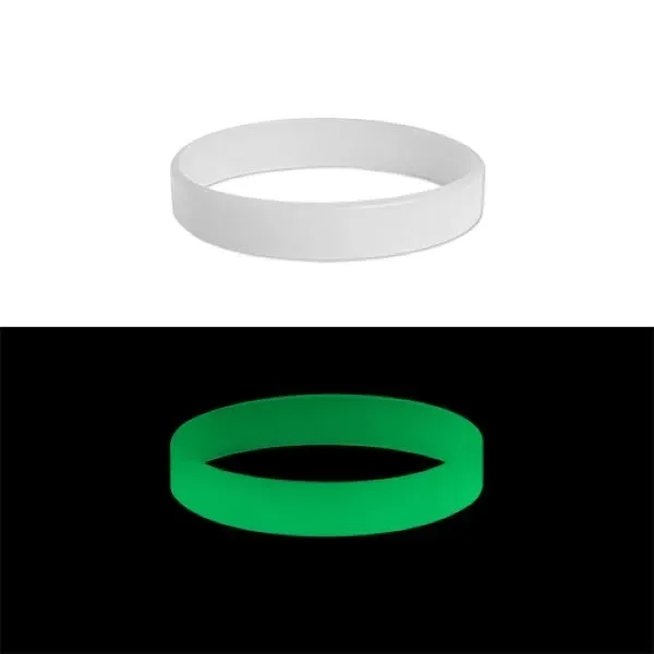 Glow In The Dark Silicone Bracelet