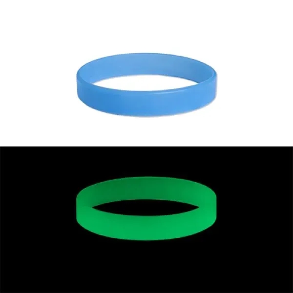 Glow In The Dark Silicone Bracelet
