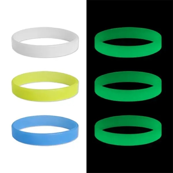 Glow In The Dark Silicone Bracelet