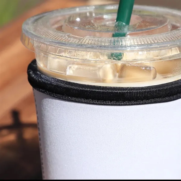 Large Neoprene Iced Coffee Cooler
