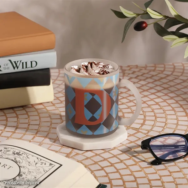 Guadalupe 11 Oz Frosted C Handle Mug