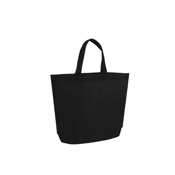 Large Reusable Non Woven Shopping Tote Bag 12.5"x 15"x 4"