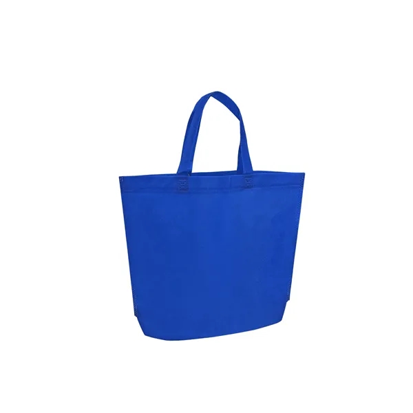 Large Reusable Non Woven Shopping Tote Bag 12.5"x 15"x 4"
