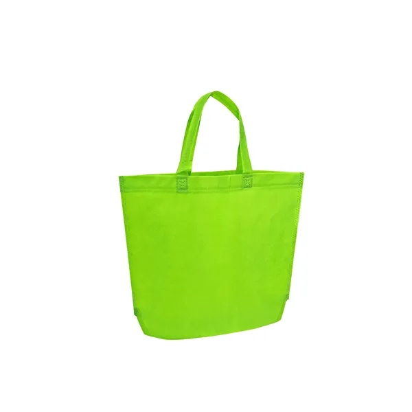 Large Reusable Non Woven Shopping Tote Bag 12.5"x 15"x 4"
