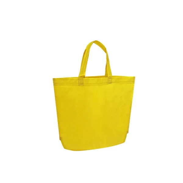 Large Reusable Non Woven Shopping Tote Bag 12.5"x 15"x 4"