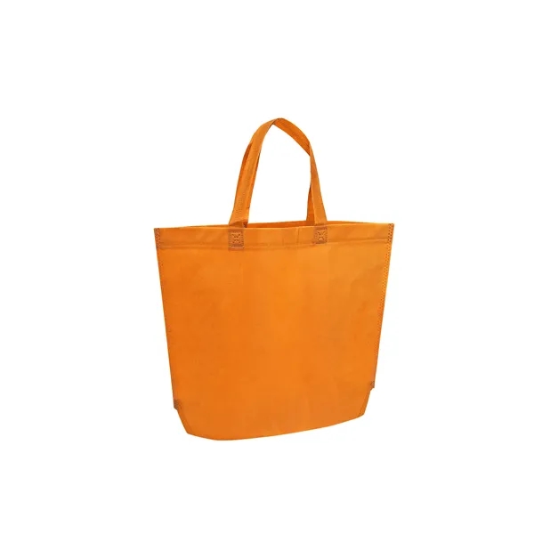 Large Reusable Non Woven Shopping Tote Bag 12.5"x 15"x 4"