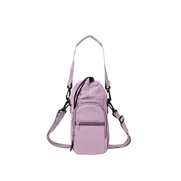 40Oz Water Bottle Holder Carrier Bag W/ Strap & Pocket