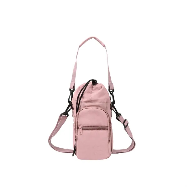 40Oz Water Bottle Holder Carrier Bag W/ Strap & Pocket