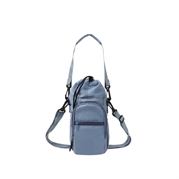 40Oz Water Bottle Holder Carrier Bag W/ Strap & Pocket