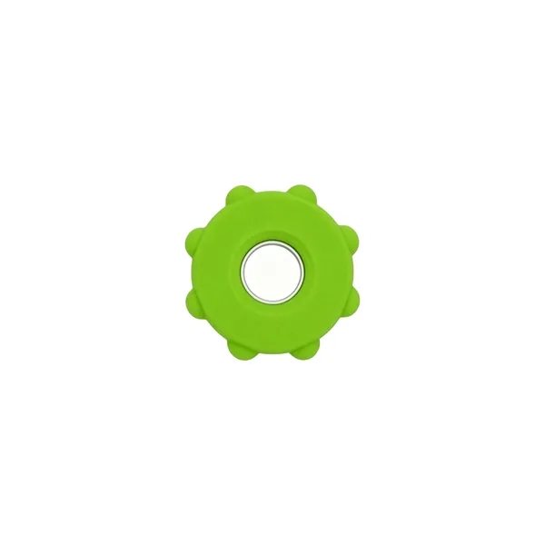 Silicone Pop Finger Spinner Sensory Toy For Stress Relief