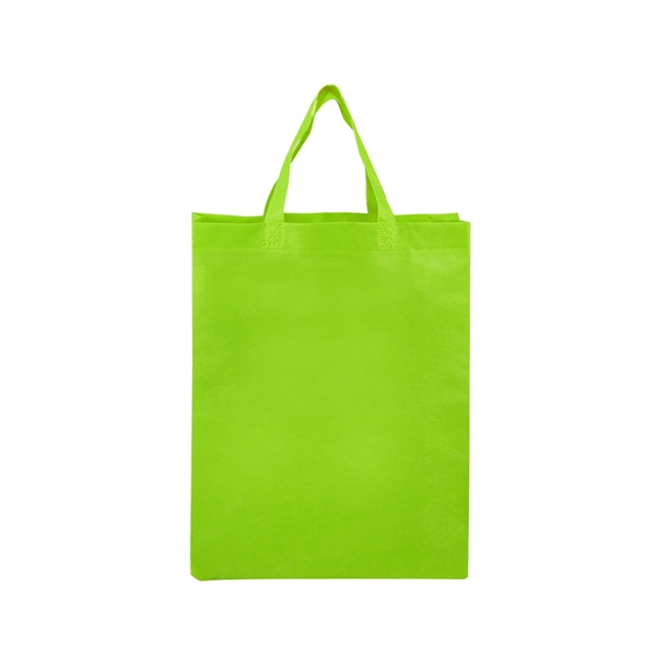 Heat Sealed Non-Woven Shopping Tote Bag(12" x 15" x 4") - Heat Sealed Non-Woven Shopping Tote Bag(12" x 15" x 4") - Image 6 of 12