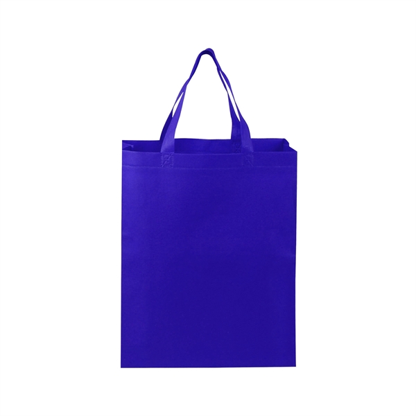 Heat Sealed Non-Woven Shopping Tote Bag(12" x 15" x 4") - Heat Sealed Non-Woven Shopping Tote Bag(12" x 15" x 4") - Image 10 of 12