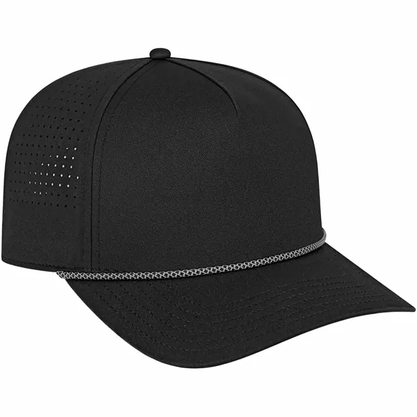 Custom Cap America Summit Perforated Cap with Rope