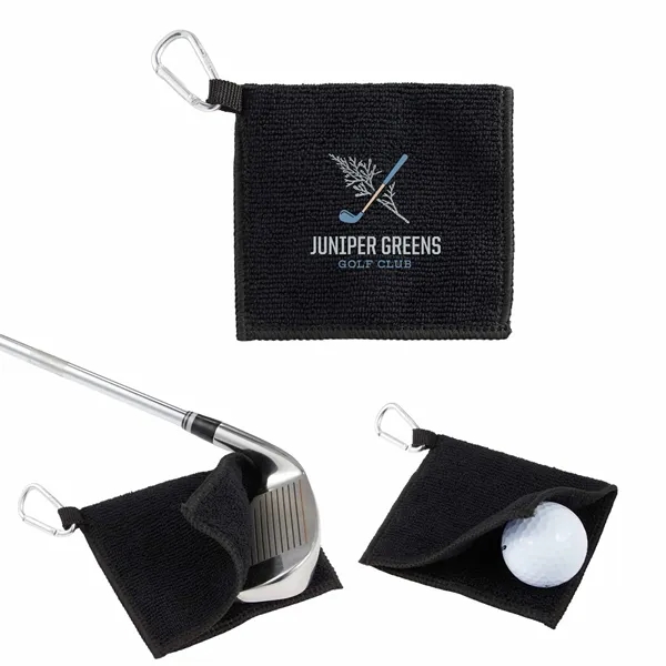 Custom 6.5x6.5' 300g Dual-Layer Scrubber Golf Towel