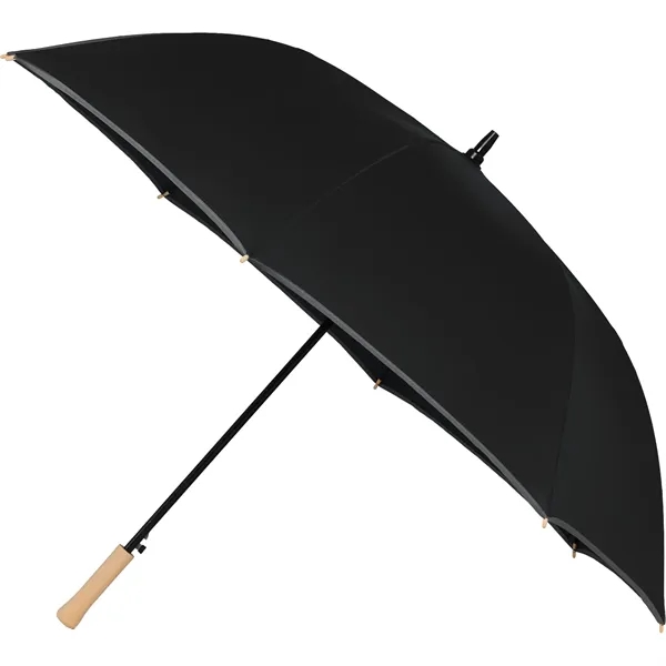 Custom 60" Auto Open Umbrella w/ Reflective Trim