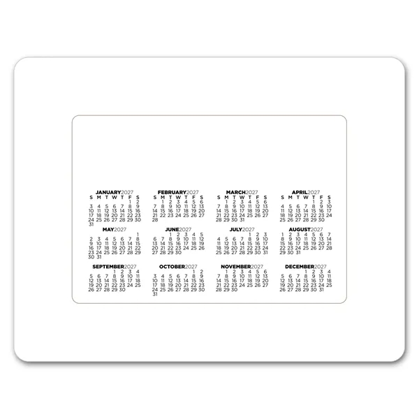 Calendar Punch Out Picture Frame