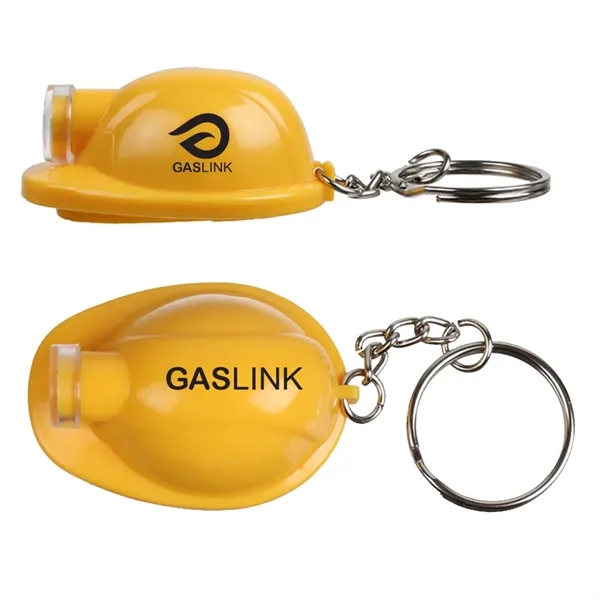 LED Hard Hat Keychain