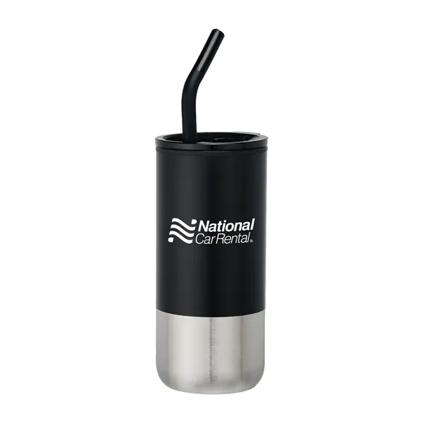 18oz Cup w/ Straw