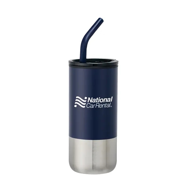 18oz Cup w/ Straw