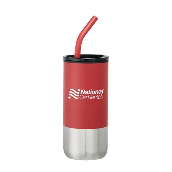 18oz Cup w/ Straw