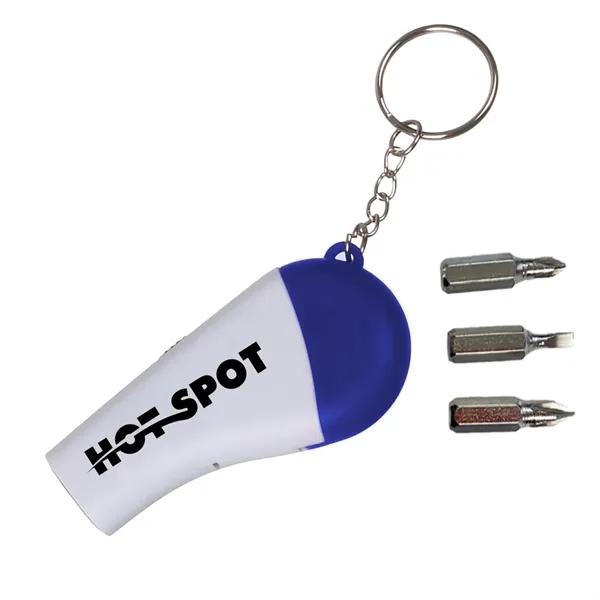 LED Screwdriver Keychain