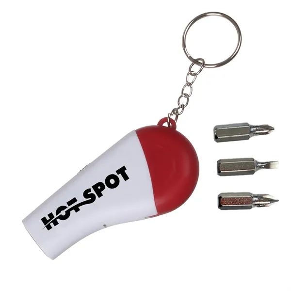 LED Screwdriver Keychain