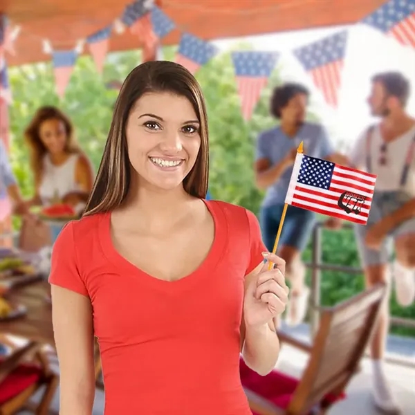 6" USA Flag