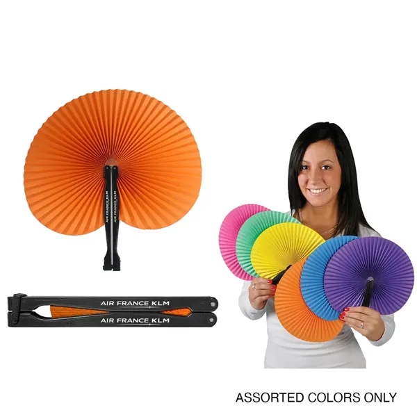 Colorful Paper Fan