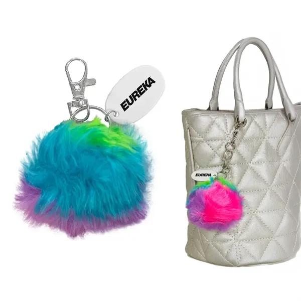 Custom Pom-Pom Keychain