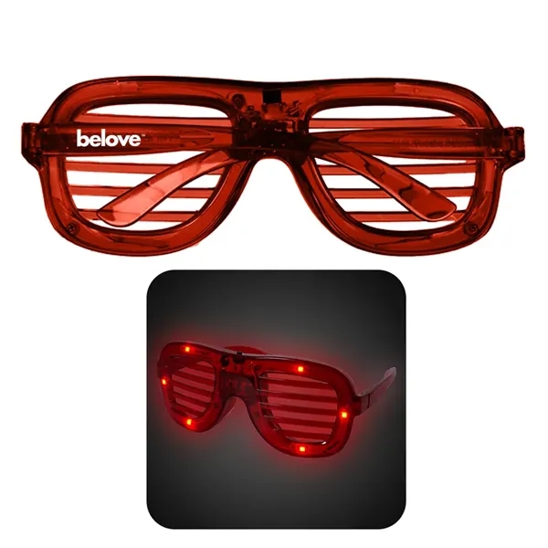Custom LED Slotted Glasses