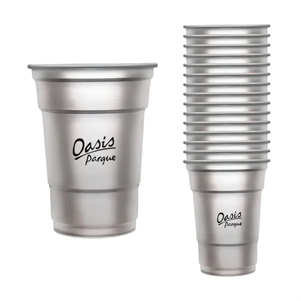 Custom 16oz Metal Cup