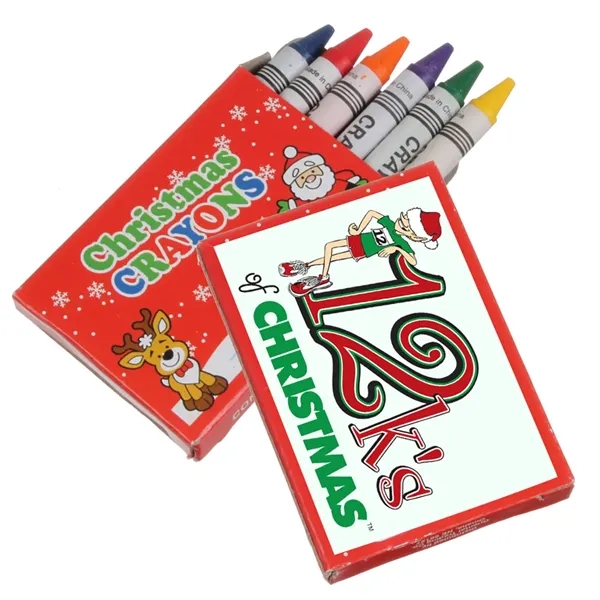 Custom Christmas Crayons
