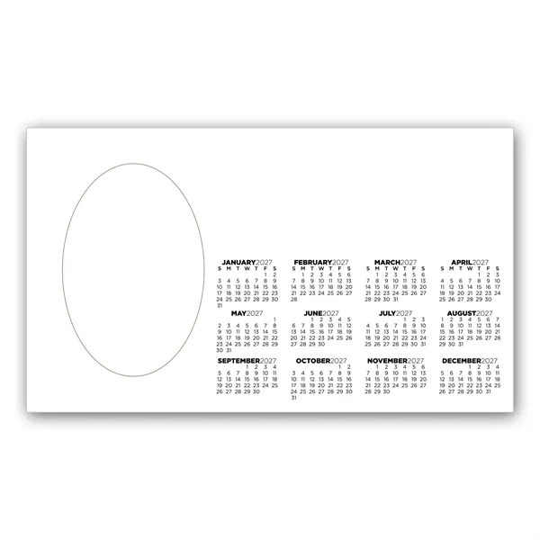 Picture Frame Magnet w/ Oval Punch Out