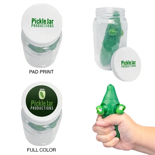 Custom Stress Pickle Jar